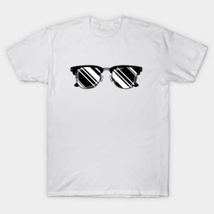 T shirt with sunglasses cheap
